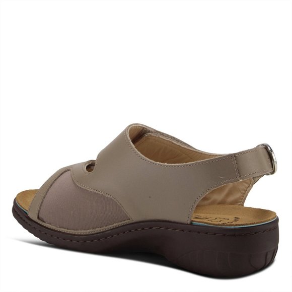 Spring Step Shoes Flexus Aksamala Slingback Sandal DARK TAUPE - Picture 7 of 7